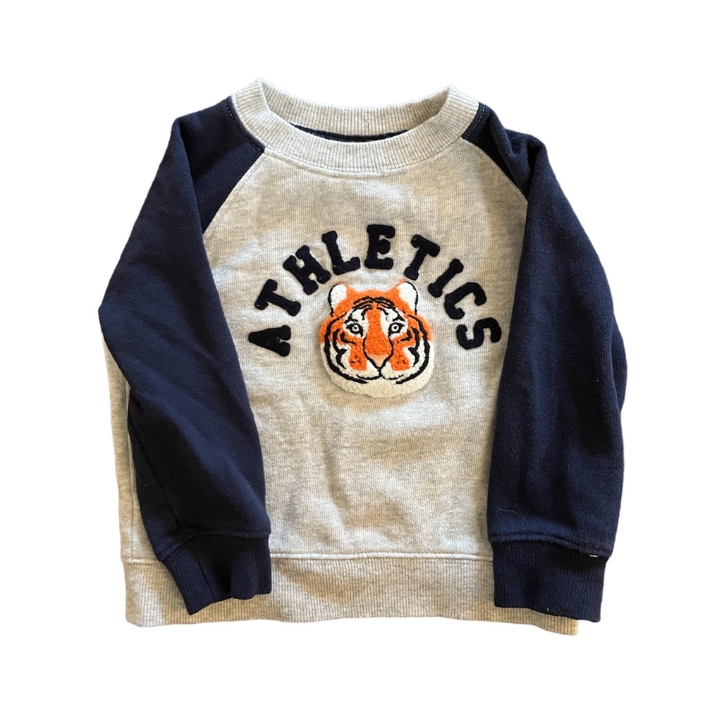 Janie and Jack 12-18M Tiger Athletic Sweatshirt